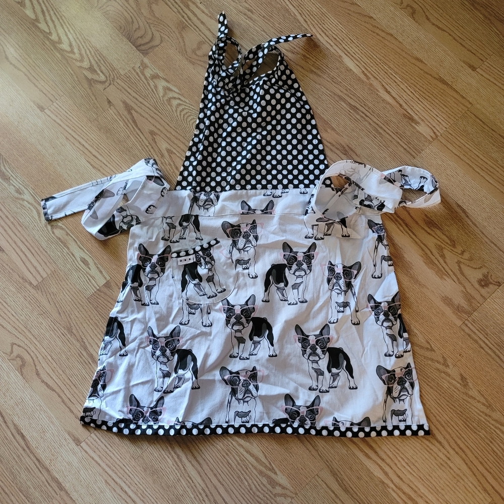 Simply Whimsical frenchie apron